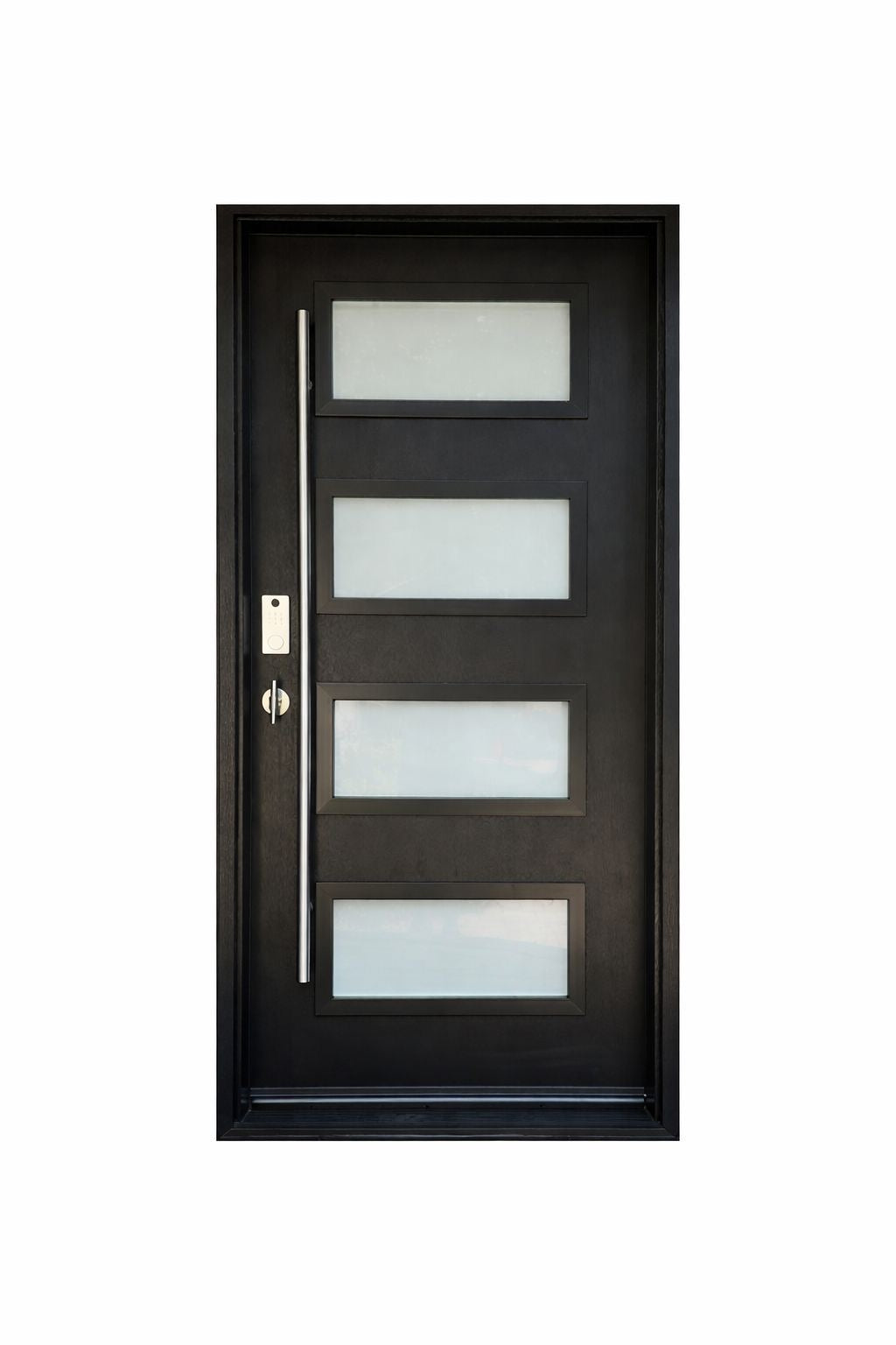 4 Glass Style Steel Door