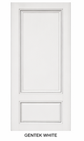 2 Panel Embossed Fiberglass Door