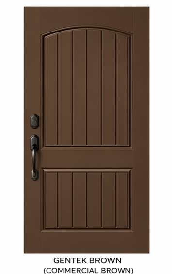 Rustic Panel Fiberglass Door