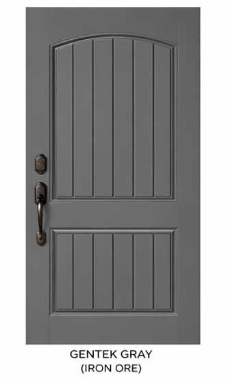 Rustic Panel Fiberglass Door