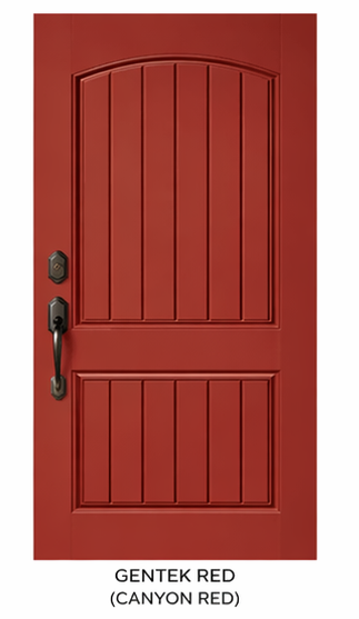 Rustic Panel Fiberglass Door