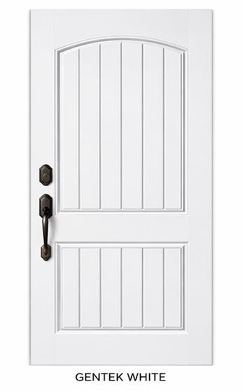 Rustic Panel Fiberglass Door