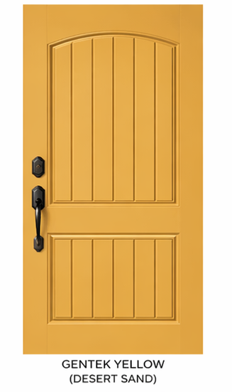 Rustic Panel Fiberglass Door